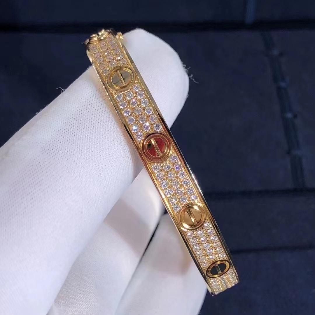 Cartier Diamond Bracelet | Cartier Love Bracelet | LuxuryJewelryCo