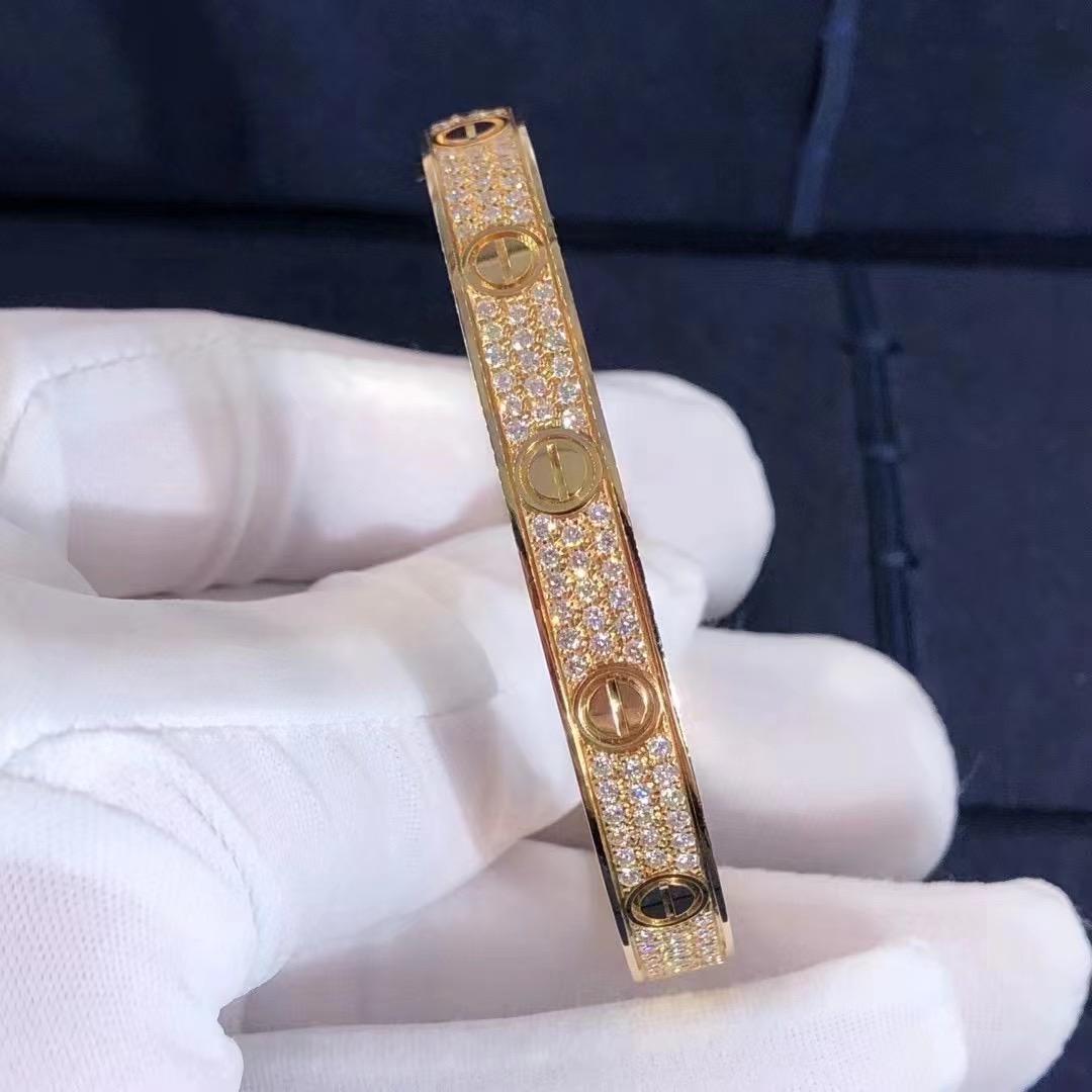 Cartier Diamond Bracelet | Cartier Love Bracelet | LuxuryJewelryCo